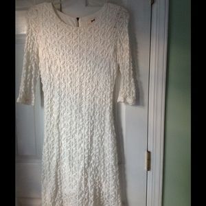 Tommygirl White Textured Dress