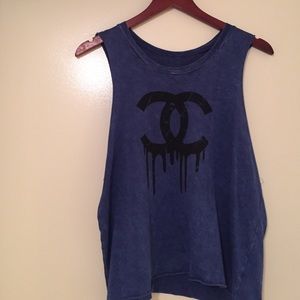 Chanel muscle tank