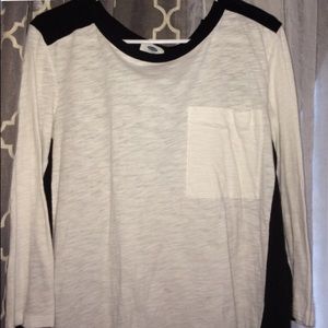 half sleeve shirt and sweater