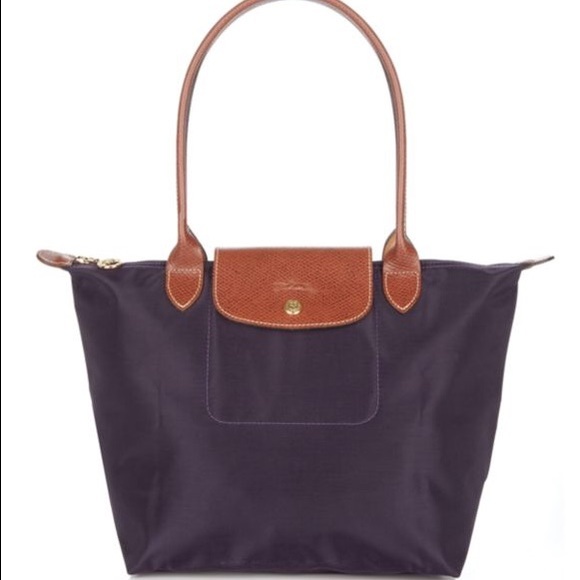 Longchamp Le Pliage Deep Red Tote