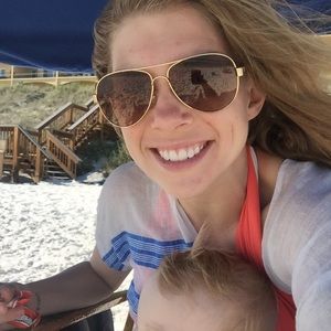 Tori Burch aviator sunglasses women's