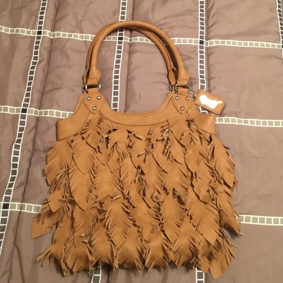 Leather Carlos Santana purse
