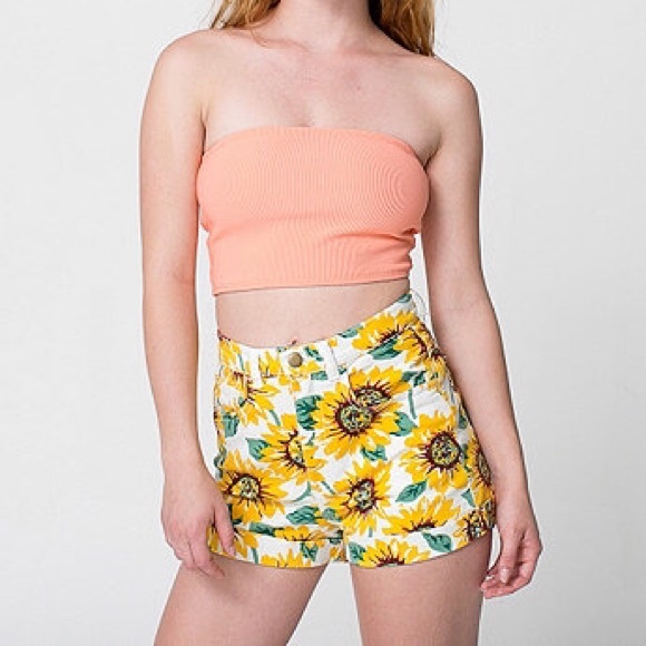 American apparel sunflower shorts