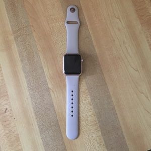 Rose gold 38 Apple Watch