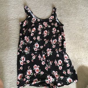 Forever 21 floral romper