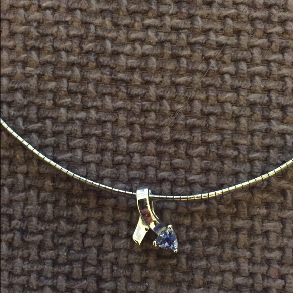 Tanzanite necklace