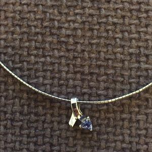 Tanzanite necklace