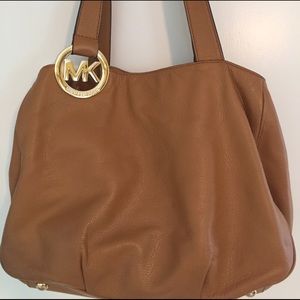 Michael Kors shoulder bag in Peanut