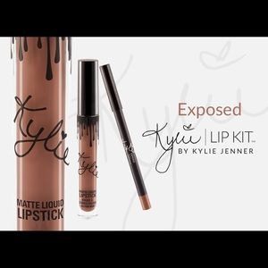 kylie lip kit in exposed