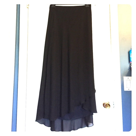 Long Black Skirt