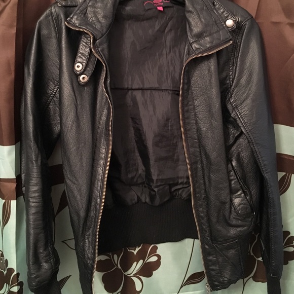 Leather jacket