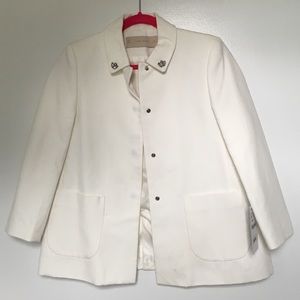 Zara Blazer with Rhinestone Detail