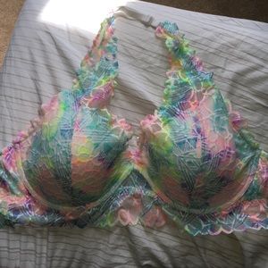 NWOT Victoria's Secret Watercolor Halter Bralette