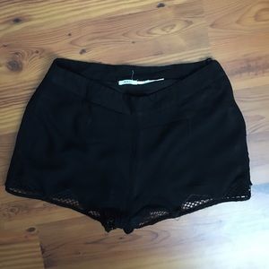 Black High Waisted Urban Outfitters Shorts