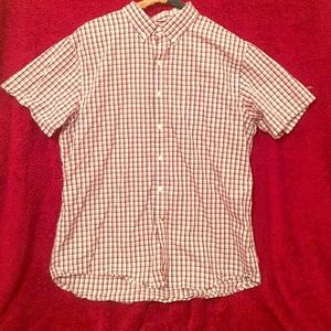 Mens izod xl short sleeve button down.