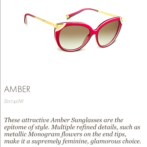 Louis Vuitton Amber Sunglasses SOLD