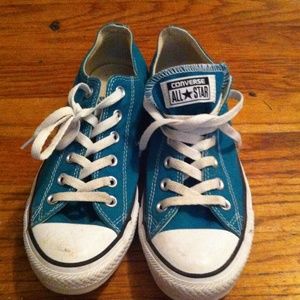 Teal converse