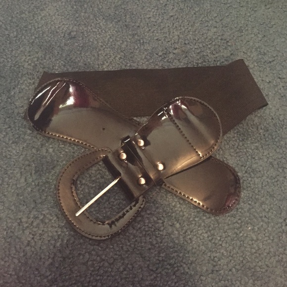 Black Wide Banded Belt