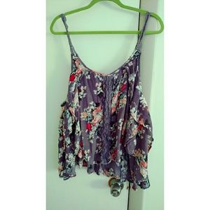 🌸 Loose Floral Swing Tank 🌸