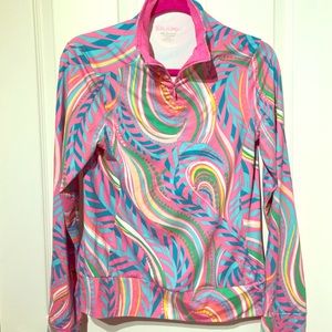 Small Lilly Pulitzer active track jacket