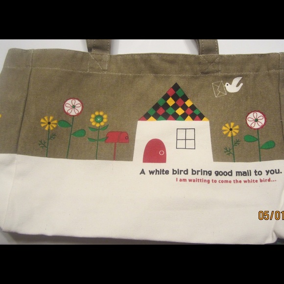 Shinzi Katoh medium size canvas bag