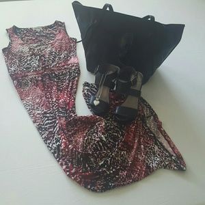 NWT Calvin Klein Maxi dress