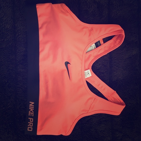Nike Orange Bra