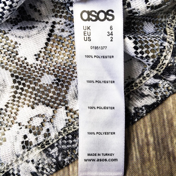 NFS ๐ซ ASOS Lace Spaghetti Strap Sheer Top - Picture 3 of 4