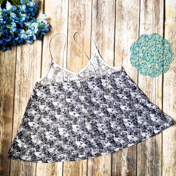 NFS ๐ซ ASOS Lace Spaghetti Strap Sheer Top - Picture 4 of 4