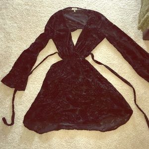 Tobi Black Cutout Dress