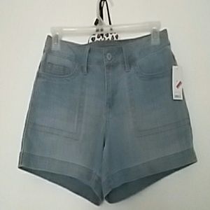 Light Blue Jean Shorts