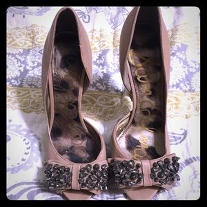 Sam Edelman Spiked peep toe shoes