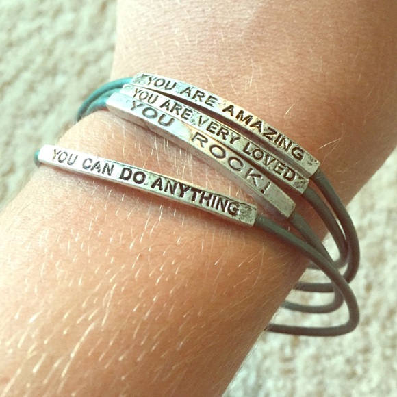 Inspirational bracelets