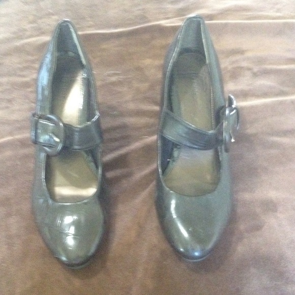 Dark brown Mary Janes