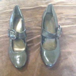 Dark brown Mary Janes