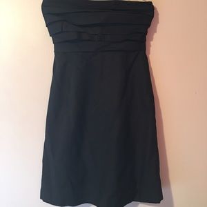Black tube dress