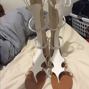 Tall also gladiators never worn!