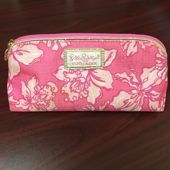 Lilly Pulitzer for Estée Lauder makeup bag