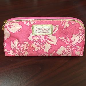 Lilly Pulitzer for Estée Lauder makeup bag