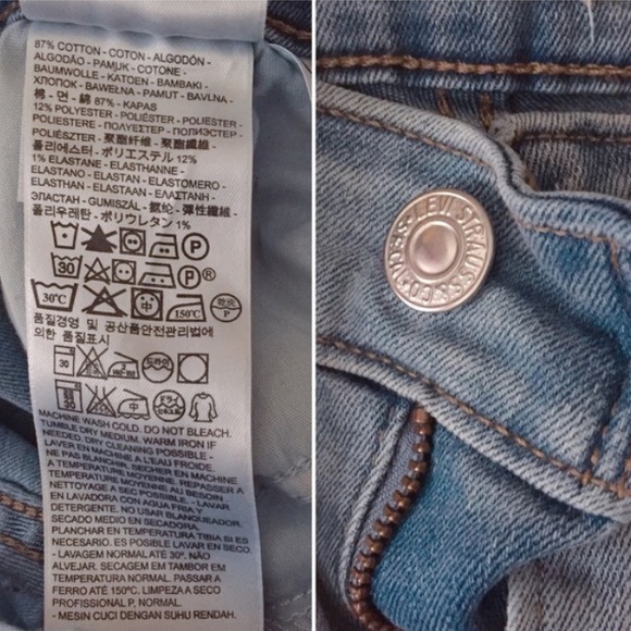 ❗️SOLD❗️NWOT Levi's high waisted jeans - Picture 4 of 4