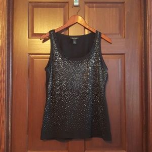 Black House White Market Black Tank