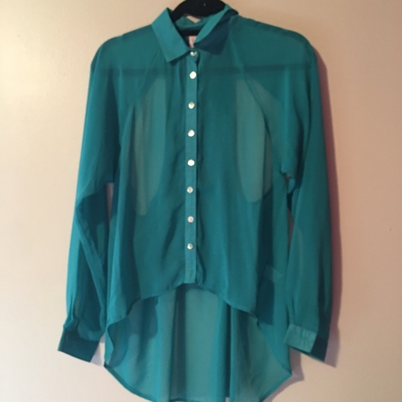 Open back blouse