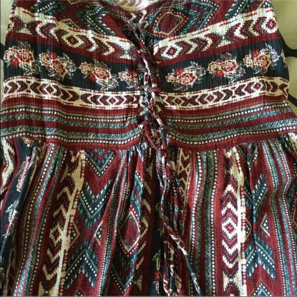 Multi Print Dress - Picture 2 of 4