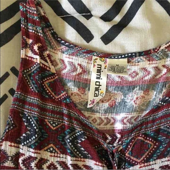 Multi Print Dress - Picture 3 of 4
