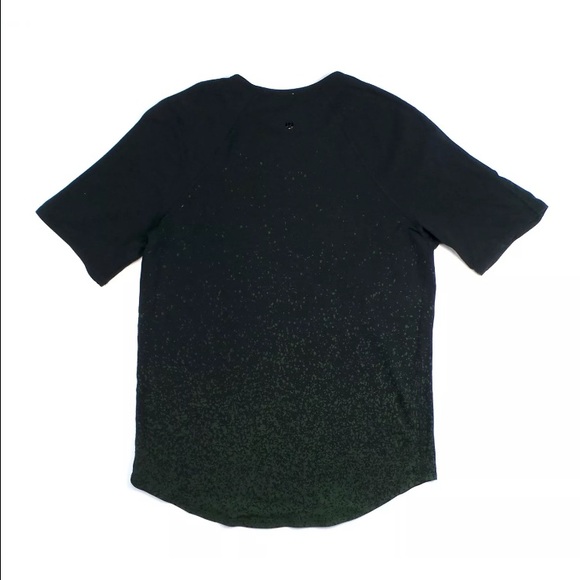 lululemon athletica Other - 💳SOLD🛍 LULULEMON Rival Tee Black Green Splatter