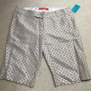 Anthropologie Cartonnier woman's Bermuda shorts