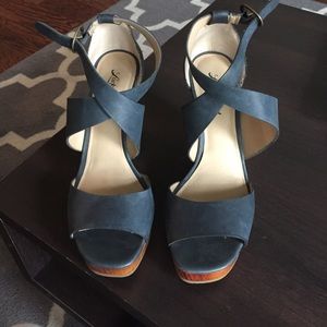 Navy Lucky Brand Wedges