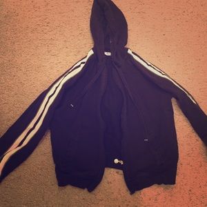Black/White Hoodie