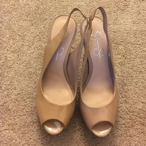 Jessica Simpson nude heels