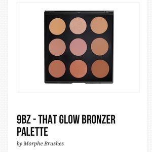 Morphe 9bz bronzer palette